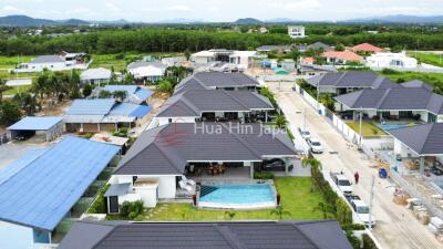 Solid and Eco-Friendly 3-Bedroom Pool Villa near Black Mountain Golf – Completed in 2023 – For Sale in Hua Hin