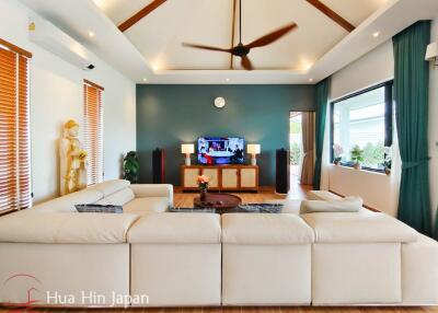 Price Reduced! Newly Completed 4 Bedroom Pool Villa for Sale off Soi 112 Hua Hin (Completed in 2023)