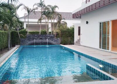 Modern 3 Bedroom Pool Villa With Roof Top Terrace For Rent Near Sai Noi Beach, Hua Hin