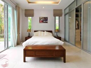 **Huge Price Reduction!** Recently Renovated 3 Bedroom Pool Villa in Popular Red Mountain Waterside Project Off Soi 88 in Hua Hin for Sale (Completed & Fully Furnished)