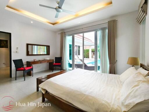 **Huge Price Reduction!** Recently Renovated 3 Bedroom Pool Villa in Popular Red Mountain Waterside Project Off Soi 88 in Hua Hin for Sale (Completed & Fully Furnished)