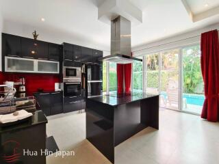 **Huge Price Reduction!** Recently Renovated 3 Bedroom Pool Villa in Popular Red Mountain Waterside Project Off Soi 88 in Hua Hin for Sale (Completed & Fully Furnished)