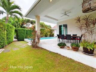 **Huge Price Reduction!** Recently Renovated 3 Bedroom Pool Villa in Popular Red Mountain Waterside Project Off Soi 88 in Hua Hin for Sale (Completed & Fully Furnished)