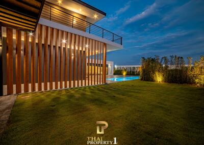 Modern Two Storey Pool Villa Phu Montra – K-Haad - Hua Hin