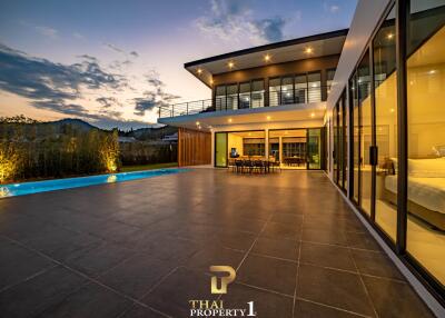 Modern Two Storey Pool Villa Phu Montra – K-Haad - Hua Hin