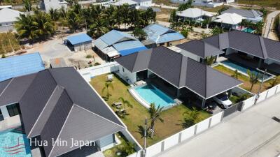 Top Quality Solid 3 Bedroom Pool Villa for Sale near Black Mountain and Hua Hin International School (Off plan)