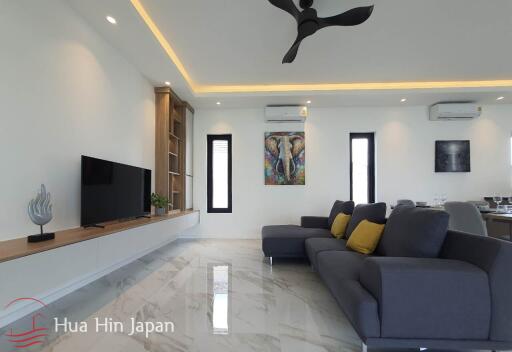 Top Quality Solid 3 Bedroom Pool Villa for Sale near Black Mountain and Hua Hin International School (Off plan)