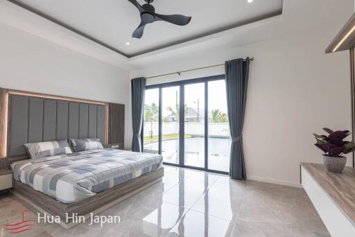 Top Quality Solid 3 Bedroom Pool Villa for Sale near Black Mountain and Hua Hin International School (Off plan)