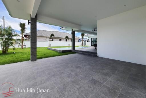 Top Quality Solid 3 Bedroom Pool Villa for Sale near Black Mountain and Hua Hin International School (Off plan)