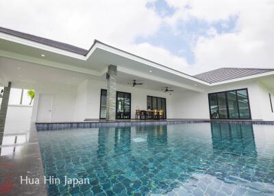 Top Quality Solid 3 Bedroom Pool Villa for Sale near Black Mountain and Hua Hin International School (Off plan)