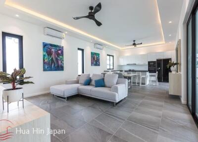 Top Quality Solid 3 Bedroom Pool Villa for Sale near Black Mountain and Hua Hin International School (Off plan)