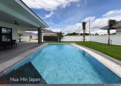 Top Quality Solid 3 Bedroom Pool Villa for Sale near Black Mountain and Hua Hin International School (Off plan)