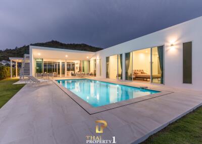 Phu Montra – K-Haad - Modern L-Shape Pool Villa Khao Tao Hua Hin