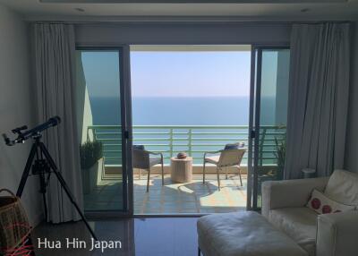 *Absolute Sea View* 3 Bedroom Unit In Adamas Beachfront Condominium in the Centre of Khao Takiab, Hua Hin for Sale (Fully Furnished)