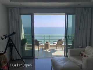 *Absolute Sea View* 3 Bedroom Unit In Adamas Beachfront Condominium in the Centre of Khao Takiab, Hua Hin for Sale (Fully Furnished)