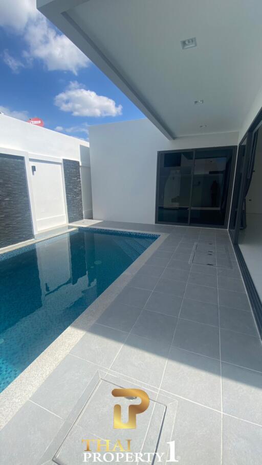 Last Plot Ready To Move In New Pool Villa - Huay Yai