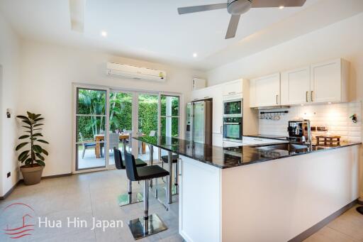 Modern 3 Bedroom Pool Villa For Sale inside Popular Mali Prestige Project in Hua Hin (fully furnished)