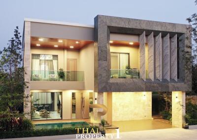 Luxury Modern Pool Villa Project - Madcha Nirvana Pattaya