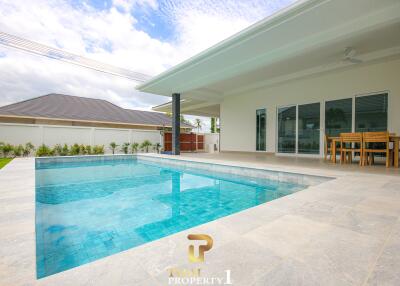 New 3 Bedroom Pool Villa Under Construction - Aria 3 Hua Hin