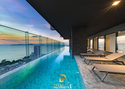 Moutain View - Ready To Move In Studio Unit - The Panora Pattaya