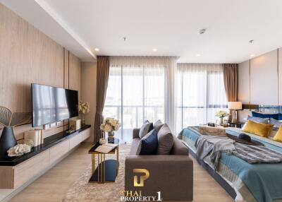 Moutain View - Ready To Move In Studio Unit - The Panora Pattaya