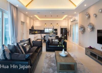 Spacious 3 Bedroom Pool Villa for Sale in Hua Hin, in Sustainable Residential Project near Black Mountain (Off plan)