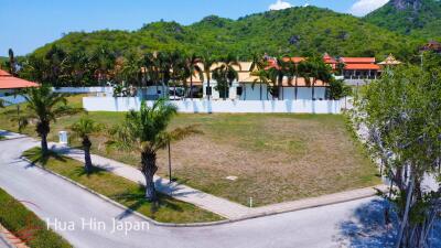 Exclusive Opportunity: Corner 900 sqm Plot in Prestigious BelVida Estates, Hua Hin for Sale