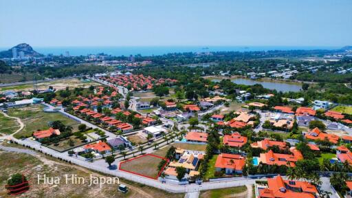 Exclusive Opportunity: Corner 900 sqm Plot in Prestigious BelVida Estates, Hua Hin for Sale