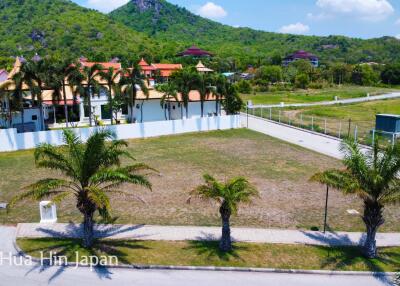 Exclusive Opportunity: Corner 900 sqm Plot in Prestigious BelVida Estates, Hua Hin for Sale