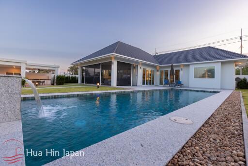 Expansive 3-Bedroom Pool Villa Available for Sale in Hua Hin, within a Sustainable Residential Development near Black Mountain (Off Plan)