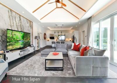 Expansive 3-Bedroom Pool Villa Available for Sale in Hua Hin, within a Sustainable Residential Development near Black Mountain (Off Plan)