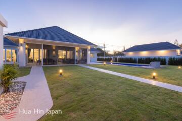 Expansive 3-Bedroom Pool Villa Available for Sale in Hua Hin, within a Sustainable Residential Development near Black Mountain (Off Plan)