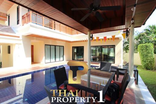 Luxurious Pool Villa Just 100 Meters from Bang Sare Beach