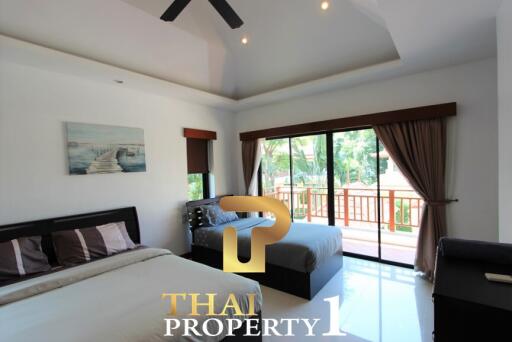 Luxurious Pool Villa Just 100 Meters from Bang Sare Beach