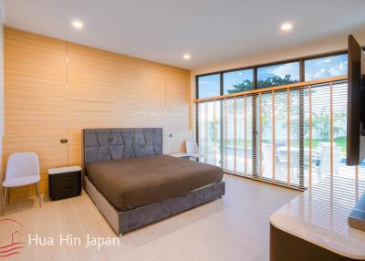 Contemporary 3 Bedroom Pool Villa Off Soi 112 Hua Hin Near Pineapple Valley Golf for Sale (Completed in 2022)