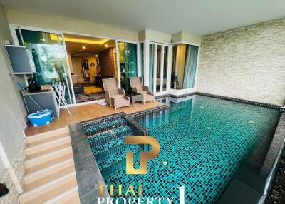 Jomtien - Ground Floor 2 Bed Unit With Private Pool - Cetus Beachfront Pattaya