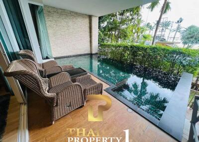 Jomtien - Ground Floor 2 Bed Unit With Private Pool - Cetus Beachfront Pattaya