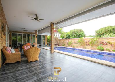 Wonderful 3 Bed Pool Villa On A Large Plot For Sale In Soi Hua Hin 112