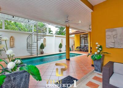 Spectacular Pool Villa In The Heart Of Jomtien - ONLY 500 Meters From The Sea!