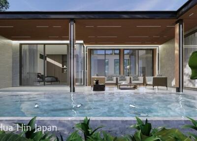 2 Bedroom exquisite pool villa- Luxury Residence in Hua Hin ( Off Plan )