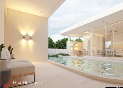 New Cozy design 3 Bedroom Pool Villa in Pranburi  ( Off Plan )