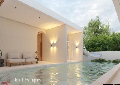 New Cozy design 3 Bedroom Pool Villa in Pranburi  ( Off Plan )