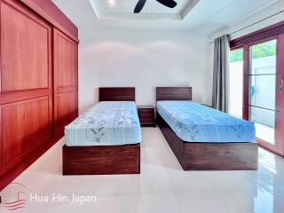 Luxury 3 Bedroom Pool Villa by Award Winning Developer off Soi 88 for Sale in Hua Hin