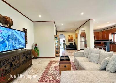 Solid and Spacious 3 Bedroom Pool Villa for Sale on Soi 114 Hua Hin for Sale