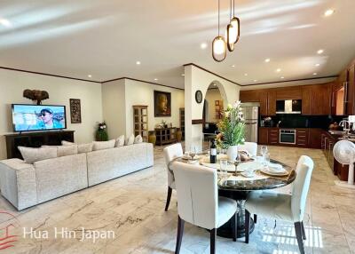 Solid and Spacious 3 Bedroom Pool Villa for Sale on Soi 114 Hua Hin for Sale