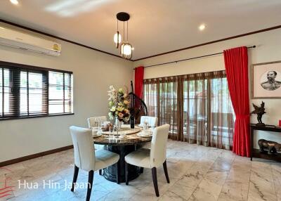 Solid and Spacious 3 Bedroom Pool Villa for Sale on Soi 114 Hua Hin for Sale