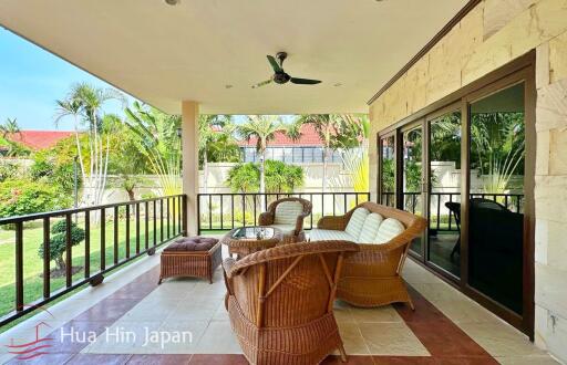 Solid and Spacious 3 Bedroom Pool Villa for Sale on Soi 114 Hua Hin for Sale