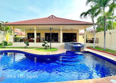 Solid and Spacious 3 Bedroom Pool Villa for Sale on Soi 114 Hua Hin for Sale