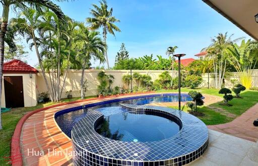 Solid and Spacious 3 Bedroom Pool Villa for Sale on Soi 114 Hua Hin for Sale