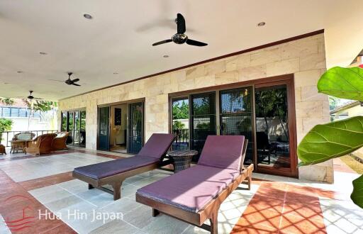 Solid and Spacious 3 Bedroom Pool Villa for Sale on Soi 114 Hua Hin for Sale